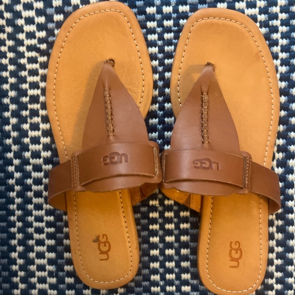 NWOT UGG Brown Sandals 8.5 - Picture 1 of 1